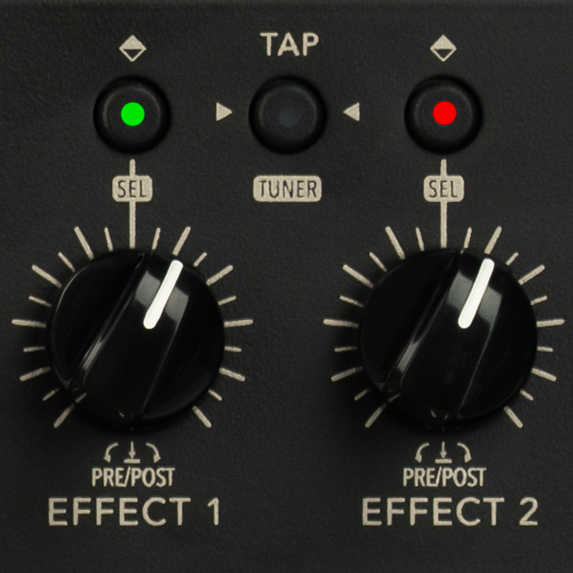 Catalyst CX onboard effects controls