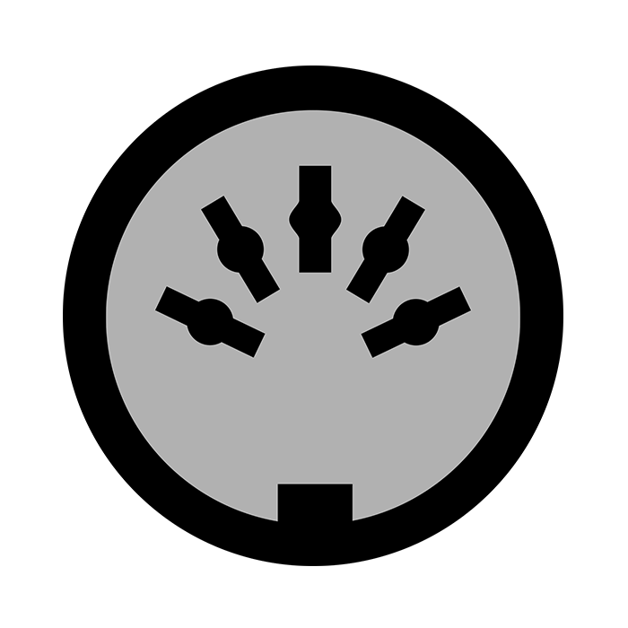 Graphic of MIDI input