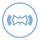 Outline of stereo soundwave