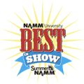 NAMM University Best in Show Summer 15 NAMM Award logo